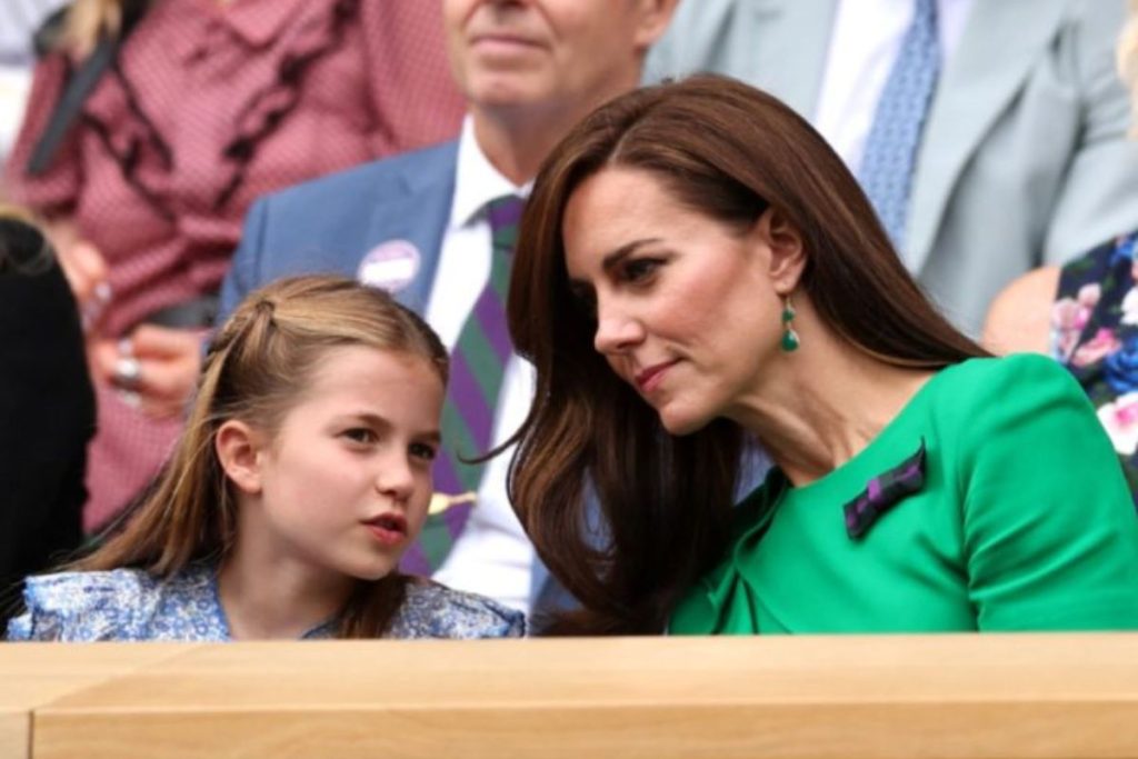 Princess Charlotte steals the spotlight at Wimbledon final