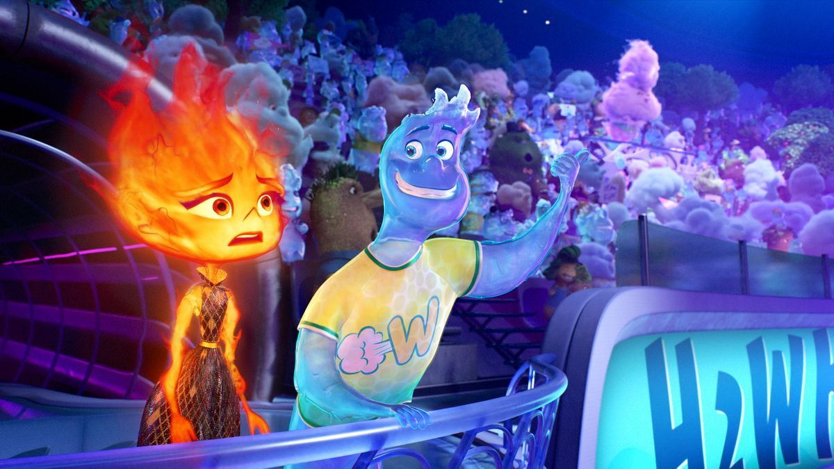 The film 'Elemental' breaks records and surpasses 'Lightyear' and other productions