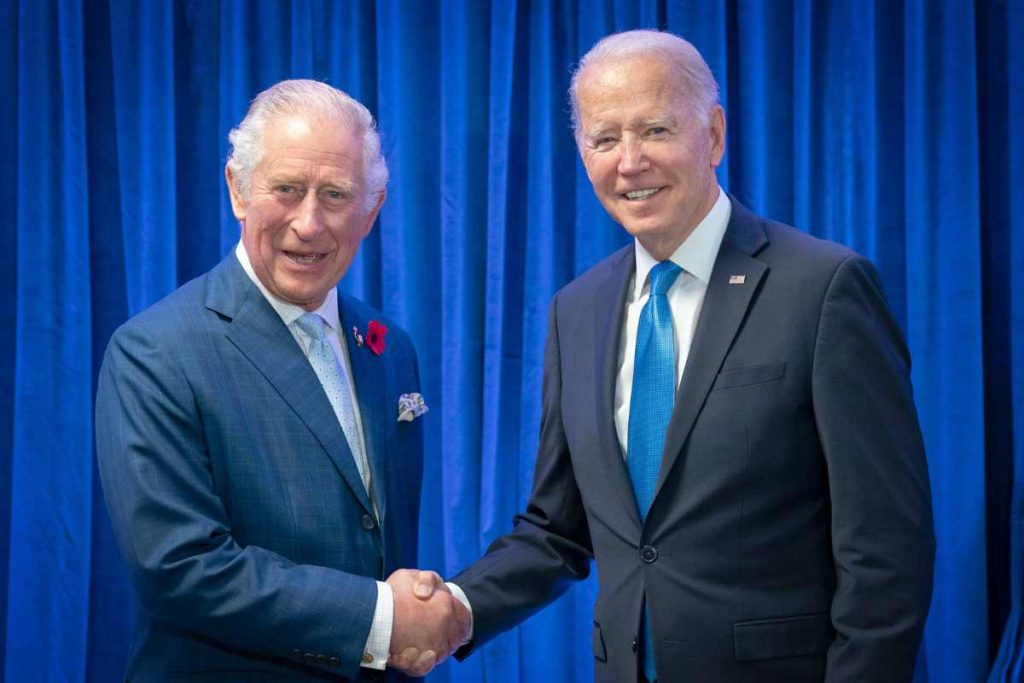 Finally King Charles III will meet with the President of the United States