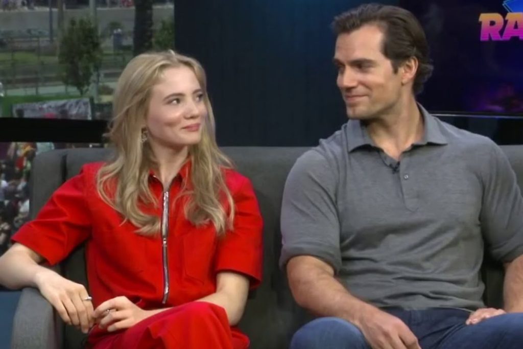 Freya Allan talks about her relationship with Henry Cavill