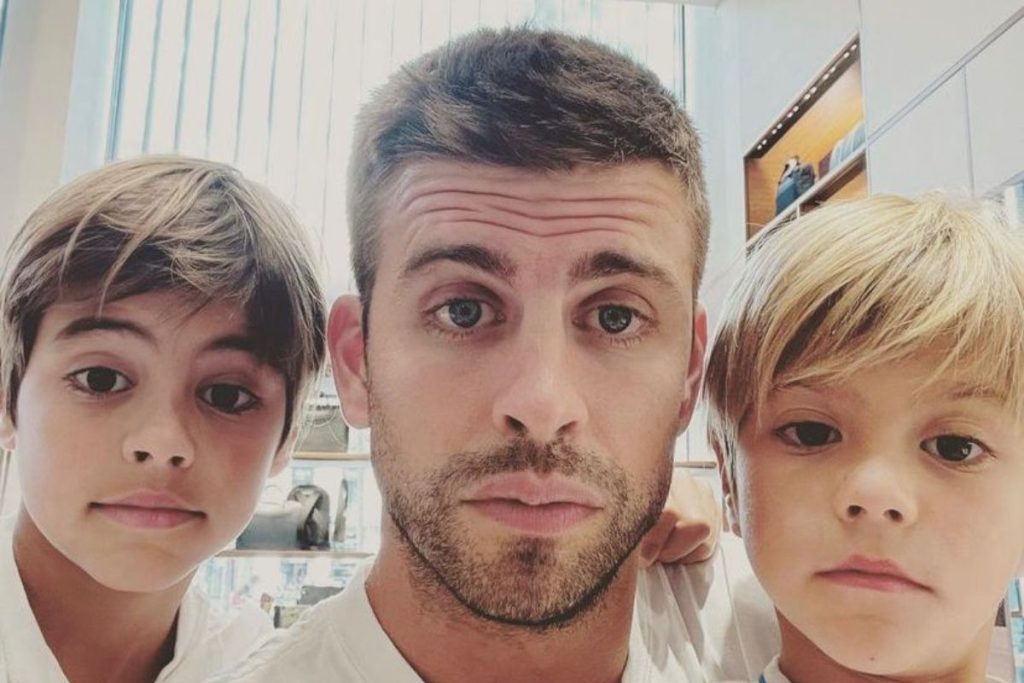 Gerard Piqué once again preferred his children to Clara Chia
