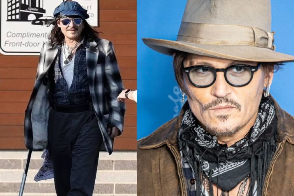 Johnny Depp can no longer walk without support