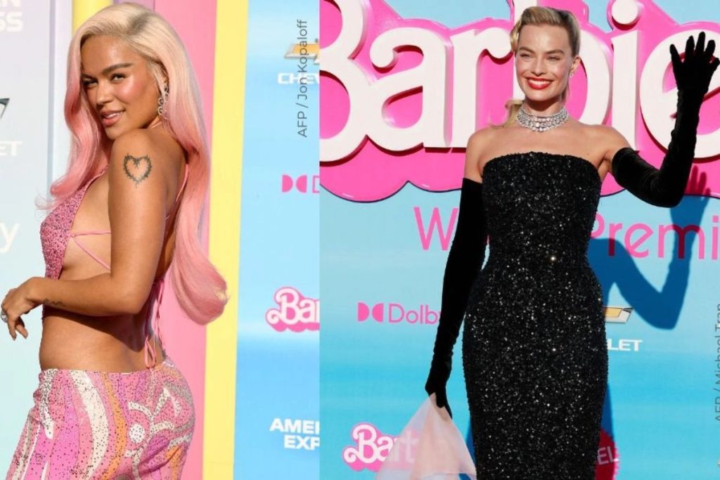 Karol G goes viral for Margot Robbie's comment at "Barbie" premiere