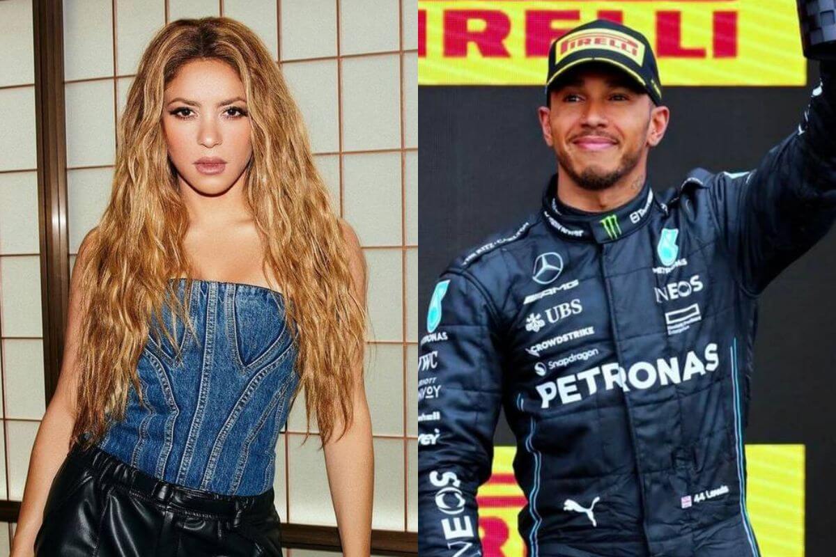 Lewis Hamilton rejects Shakira and does not want her to be in his Formula 1 races