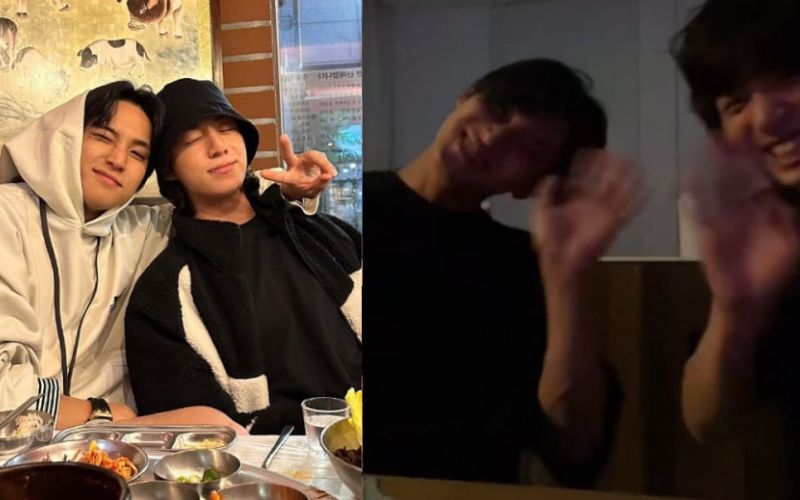 BTS’ Jungkook and SEVENTEEN’s Mingyu charm everyone with their close ...