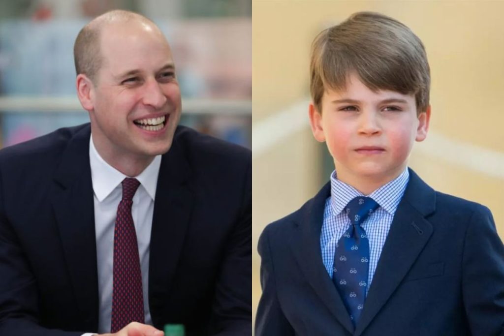 Prince George fulls with complete tenderness by inadvertently imitating his father, Prince William