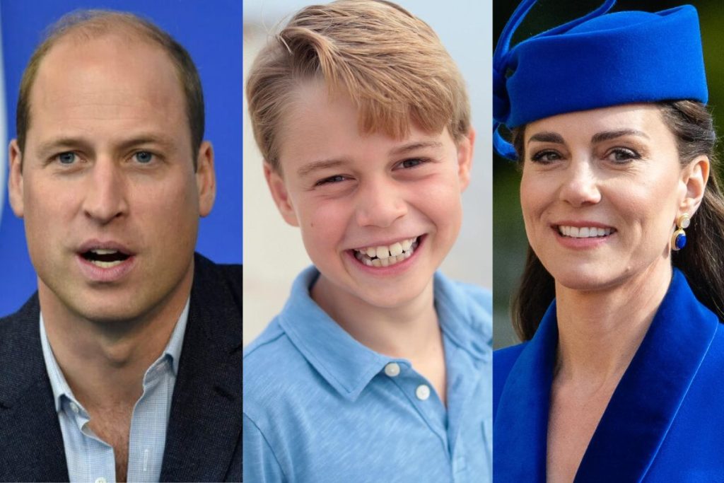 Prince William and Kate Middleton shared a sweet photograph from Prince George in honor of his 10th birthday