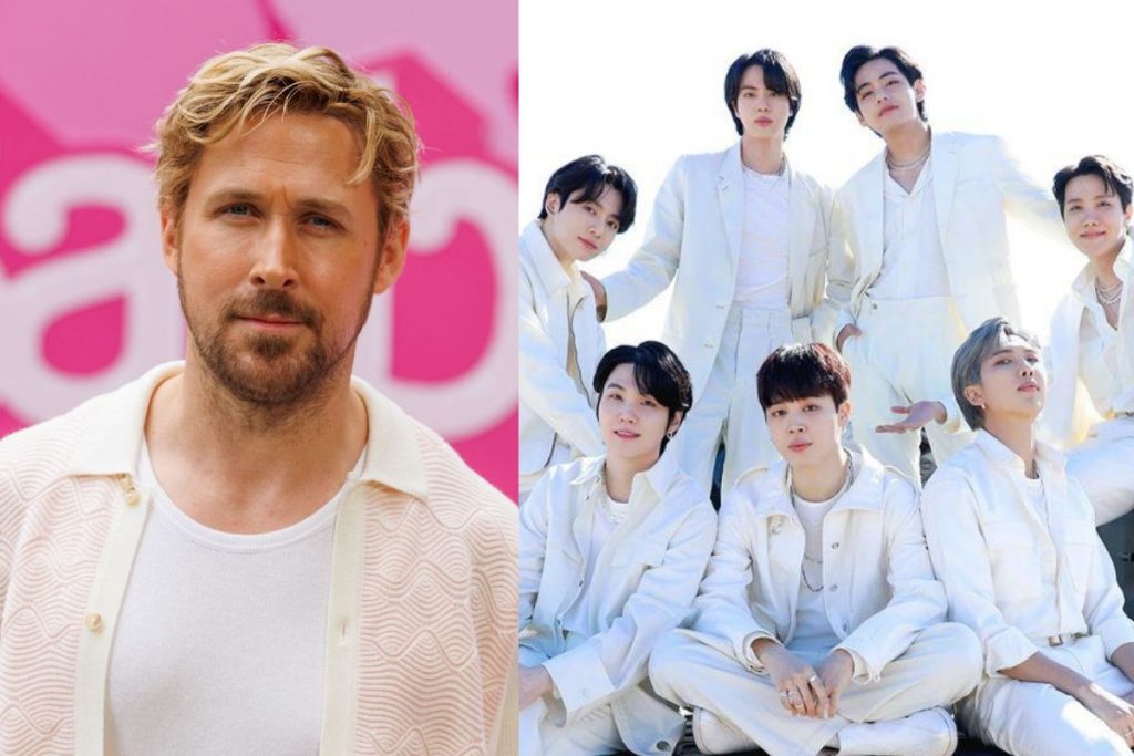 Ryan Gosling inspired by a BTS member for one of his looks