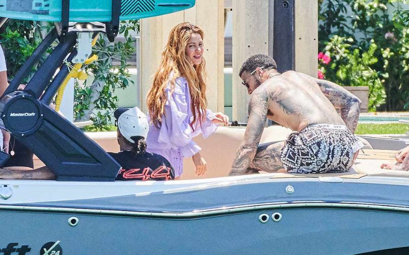 Shakira and Lewis Hamilton caught having fun together in London