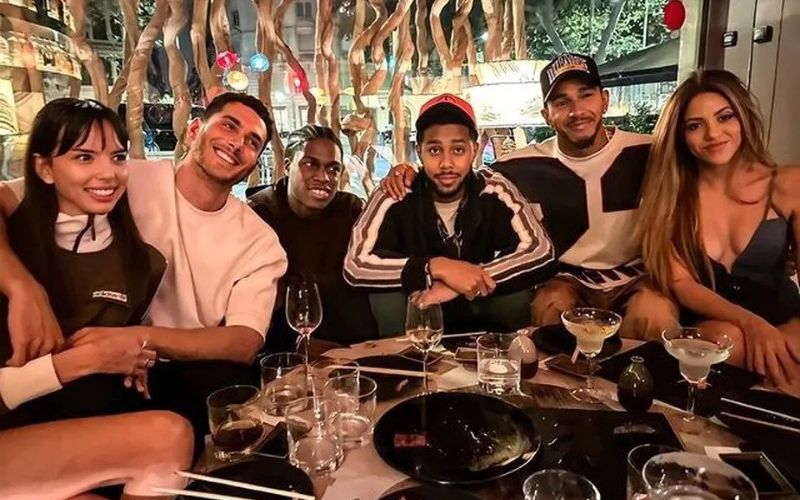 Shakira and Lewis Hamilton caught having fun together in London