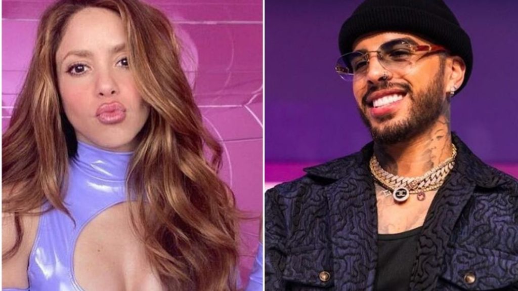 Shakira was captured bathing with Rauw Alejandro