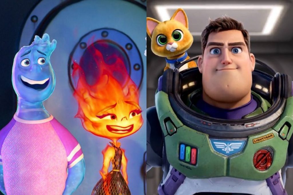 The film 'Elemental' breaks records and surpasses 'Lightyear' and other productions