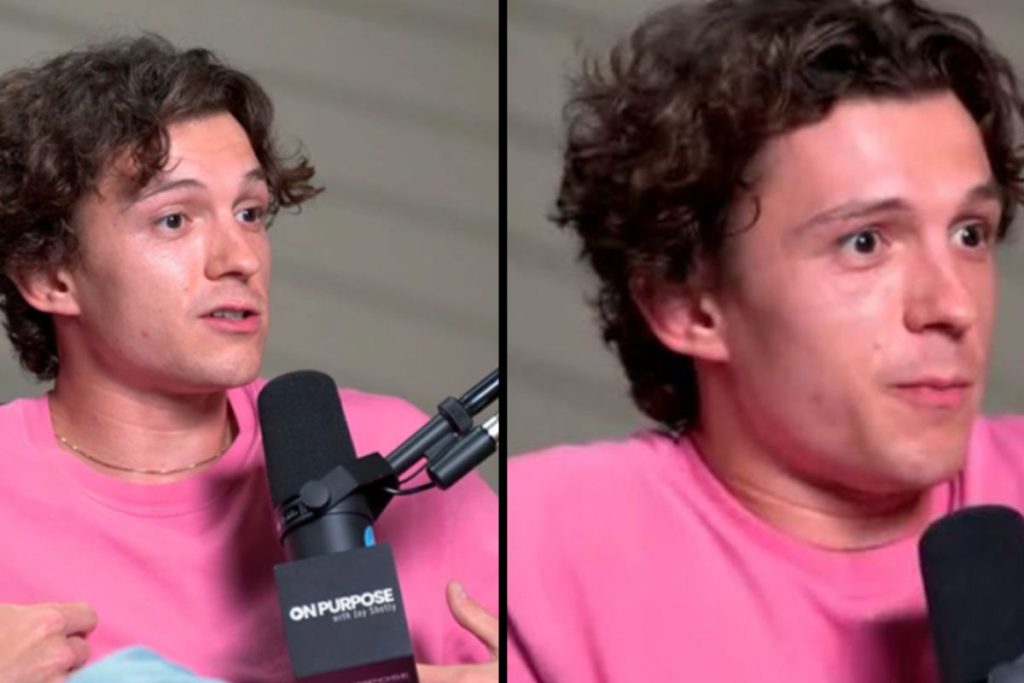 Tom Holland talked about his problems with alcohol