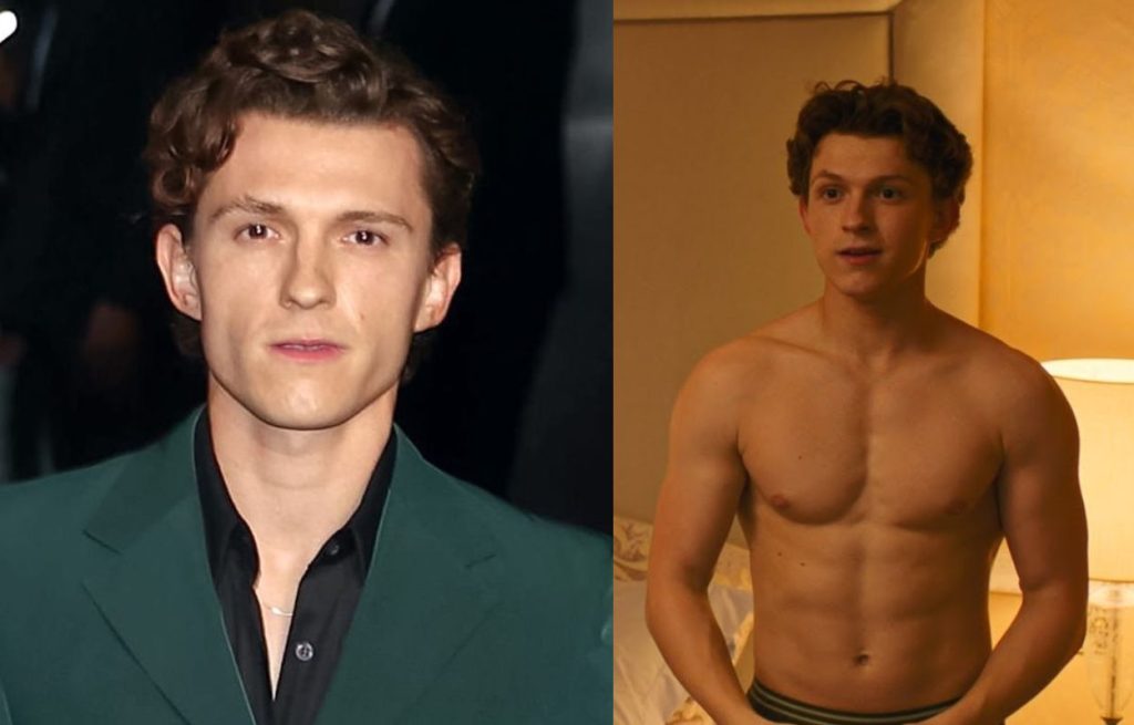 Tom Holland went to a gay bar to get pounded by another man in "The Crowded Room"