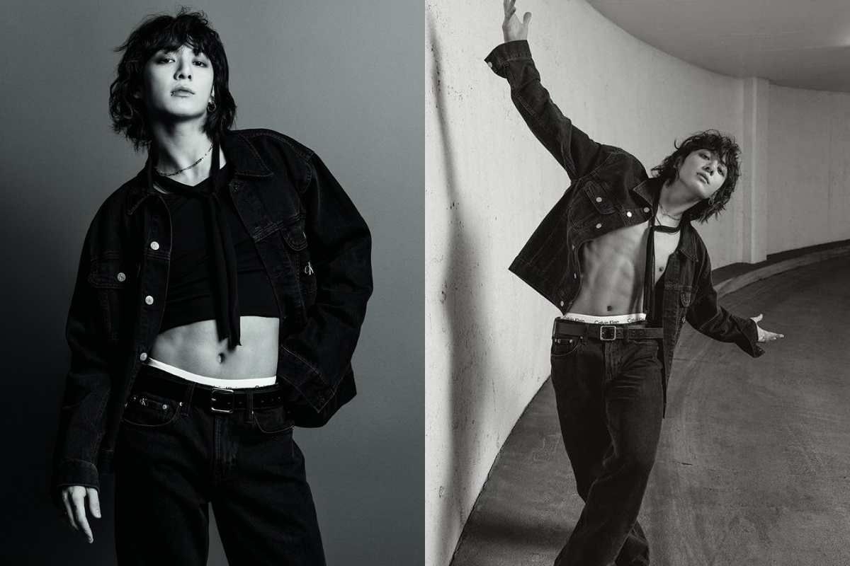 BTS' Jungkook strips it all down in his new photoshoot with Calvin Klein
