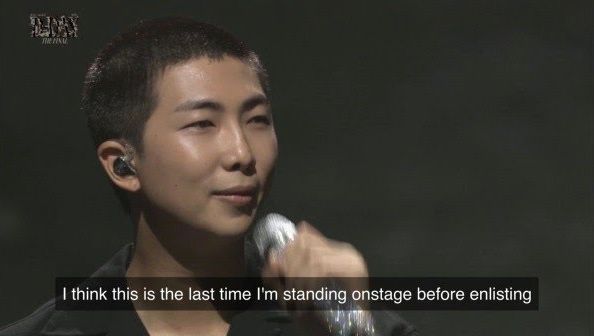 When will BTS' RM start his mandatory military service?
