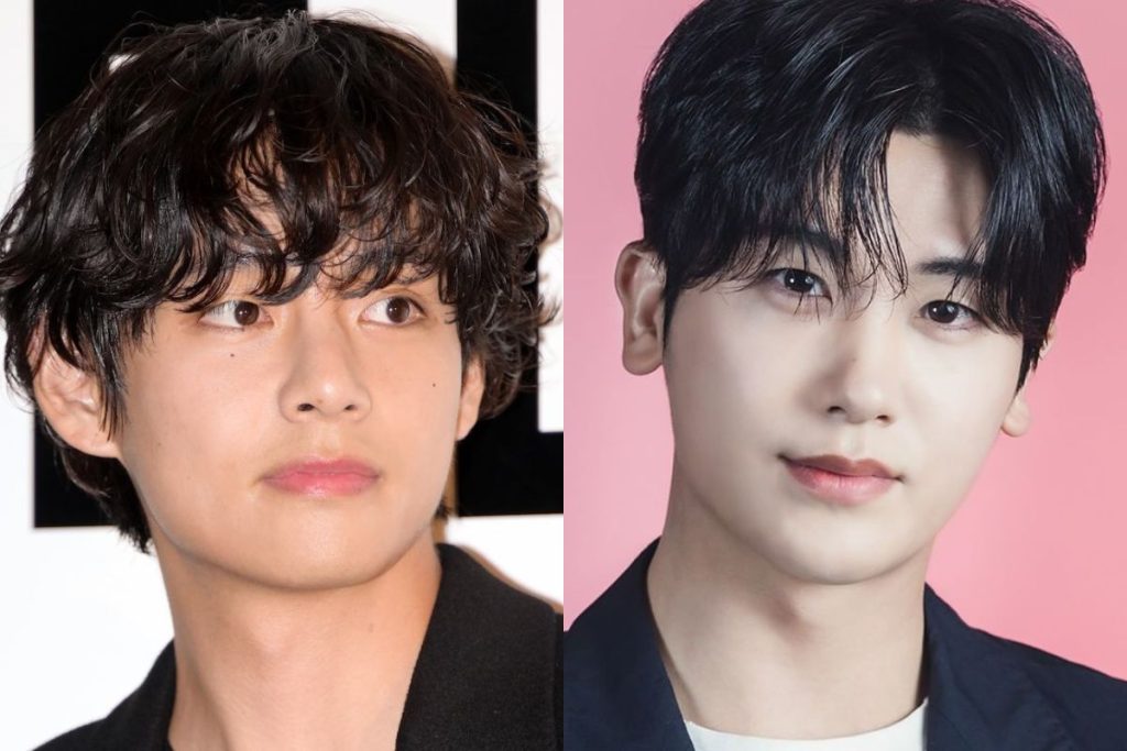 BTS’ V and Park Hyung Sik together at the premiere of Concrete Utopia