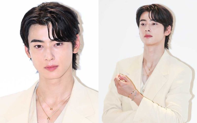 ASTRO’s Cha Eun Woo caught everyone’s attention by looking flawless at a recent event