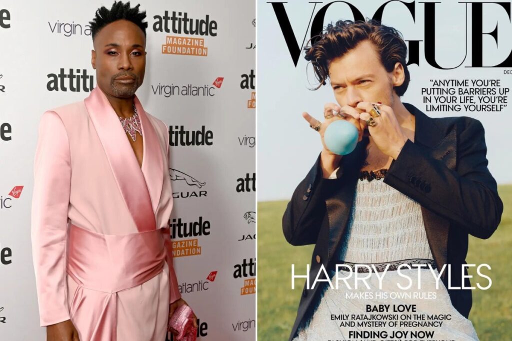 Billy Porter lashes out at Harry Styles for his Vogue cover