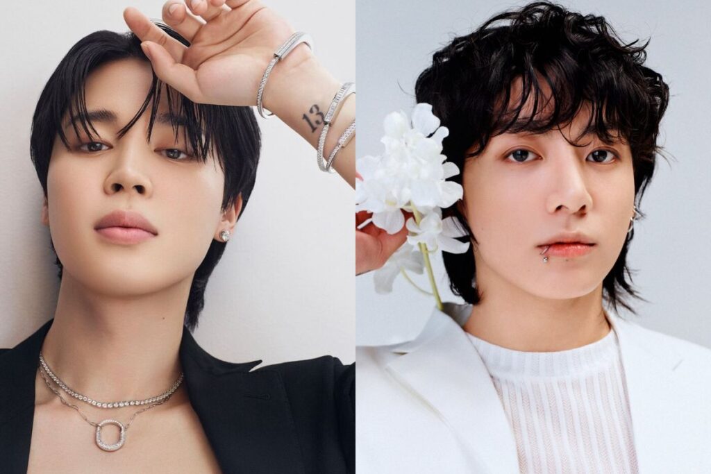 Jimin and Jungkook appear shirtless celebrating the BTS' maknae birthday