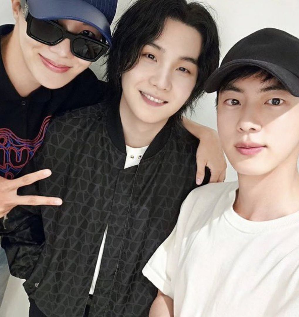 Jin, J-Hope, and RM had touching reunion with Suga at his last tour concert