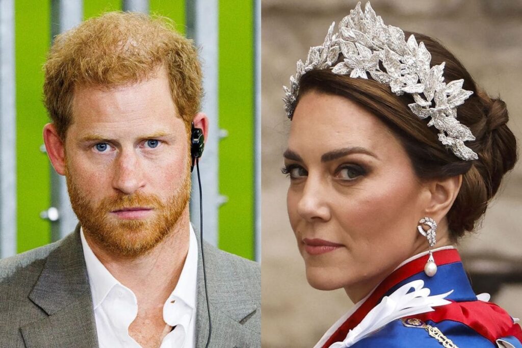Kate Middleton and Prince Harry would have been having 'secret calls'