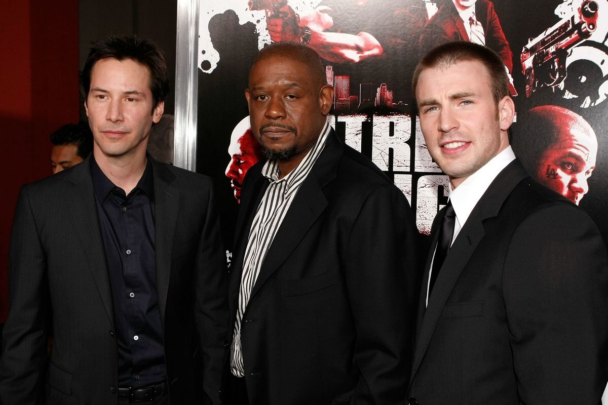 The Keanu Reeves and Chris Evans movie that failed in theaters but is a success on Netflix