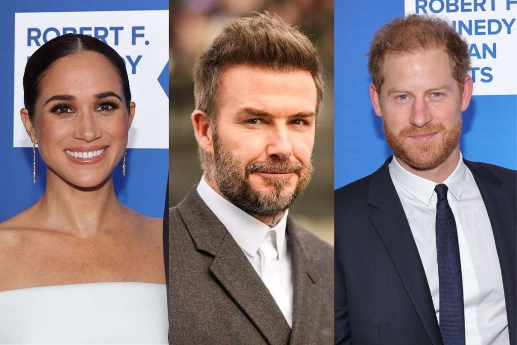 Meghan Markle might be the main reason between Prince Harry and Beckham Family’s enmity