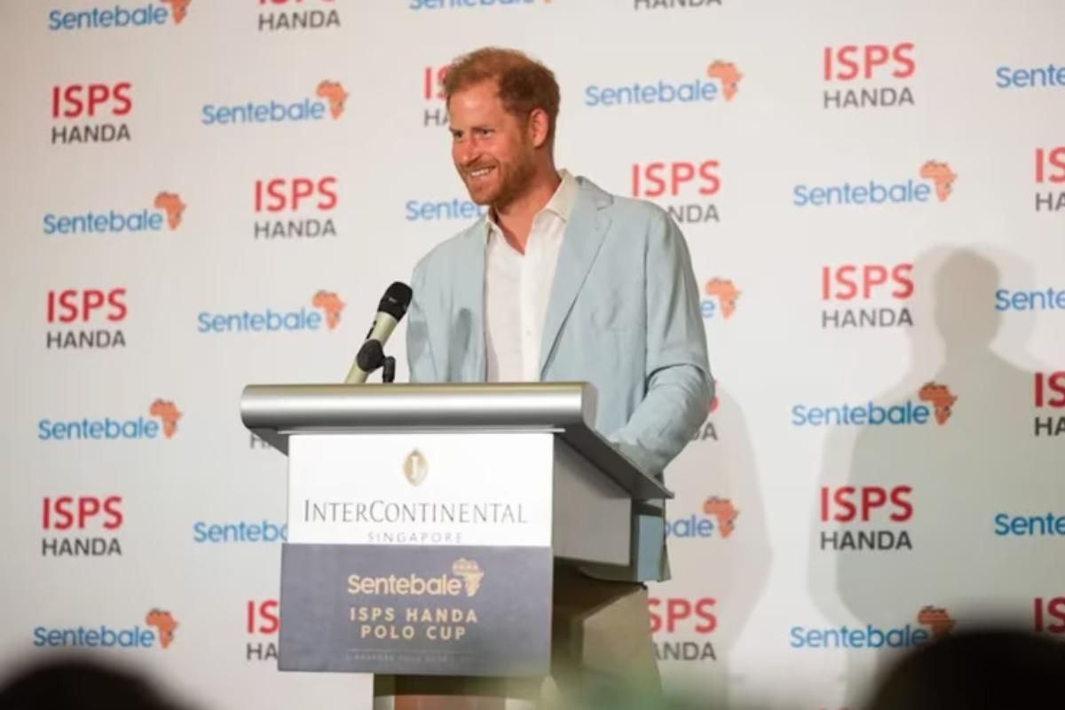 Prince Harry paid emotional tribute to his mother Princess Diana
