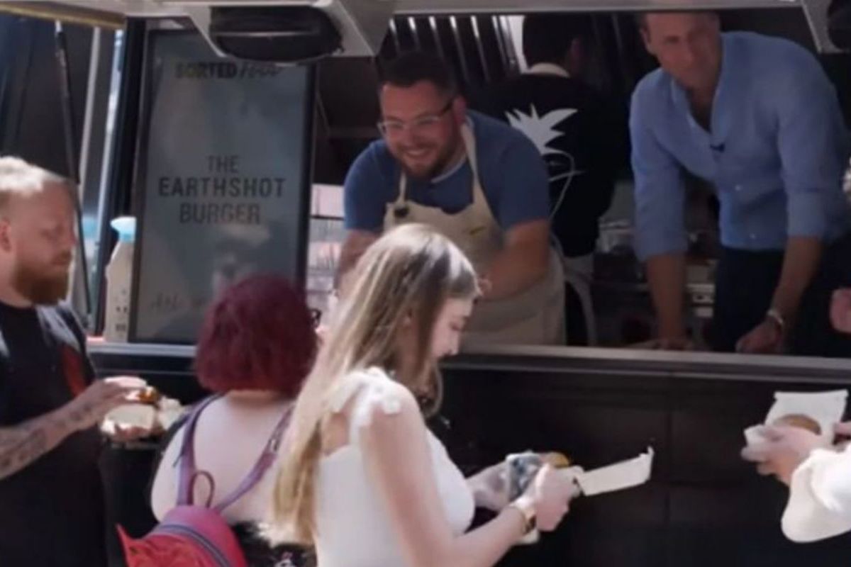 Prince William spotted selling burgers on the streets. Is he leaving royalty?