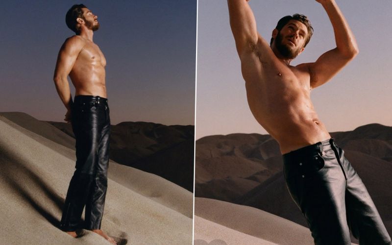 Shirtless Andrew Garfield spotted on all-men yacht sparks sexuality rumors