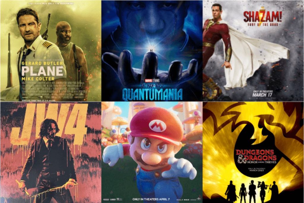 These are the 6 highest-grossing movies of 2023