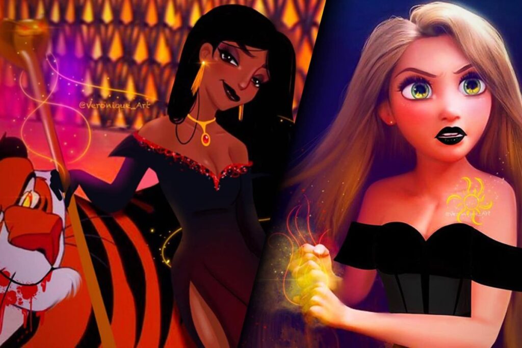 This is how terrifying Disney princesses would be if they were villains in horror movies