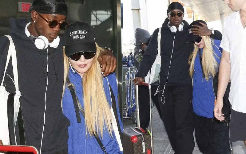 Madonna made a public appearance and worried her fans about her health condition