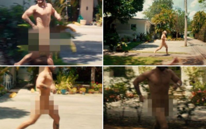 Manuel Turizo is caught running naked through the streets of Miami