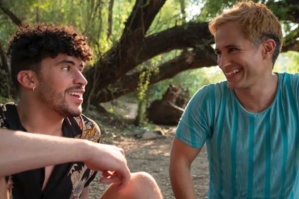 A gay wrestler's story premieres on Amazon Prime Video