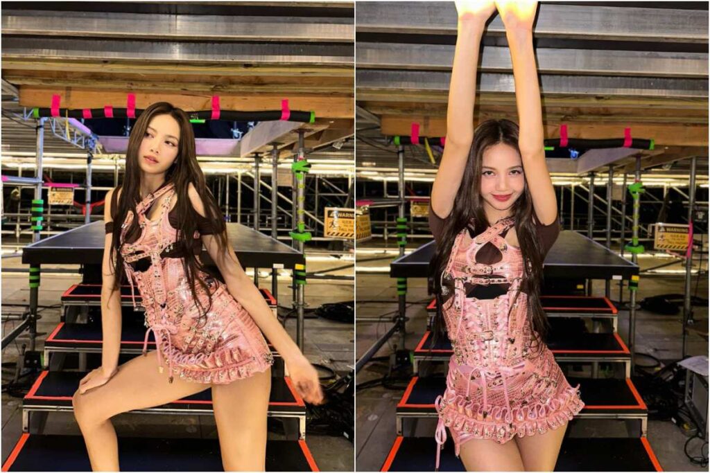 BLACKPINK's Lisa solidifies her status as a legend during an event in Europe