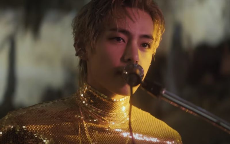 BTS’ V’s fifth win on “Music Bank” with “Slow Dancing”