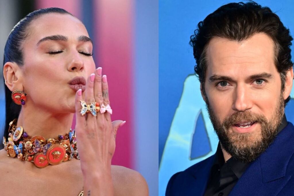 Dua Lipa and Henry Cavill star in hot photo from their movie 'ARGYLLE'