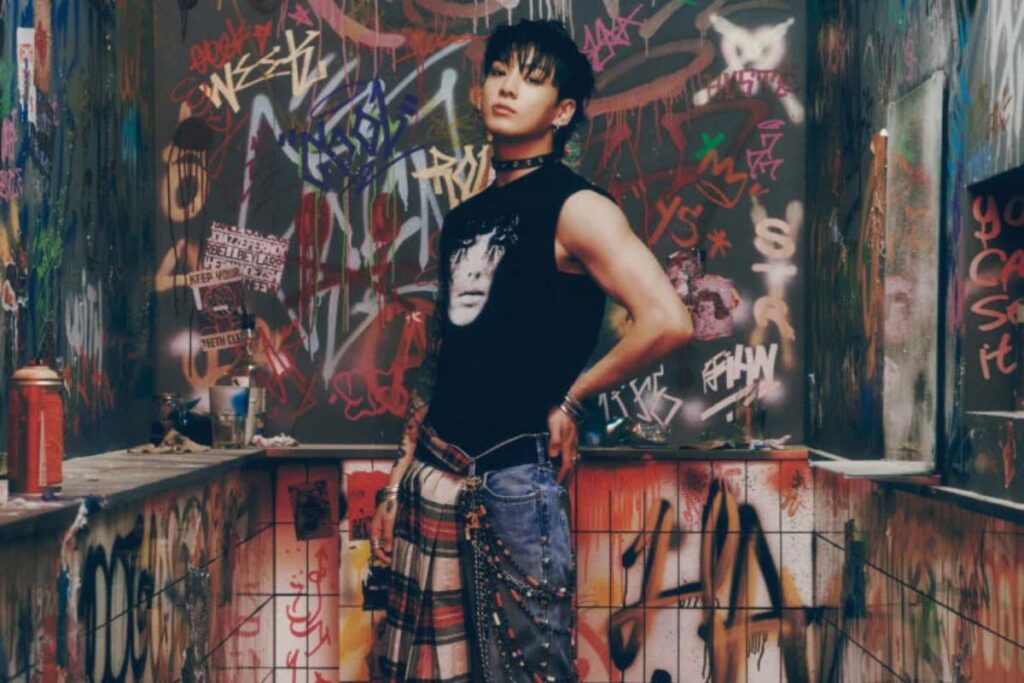 Jungkook of BTS drops the teaser for his upcoming new track and we are already bopping