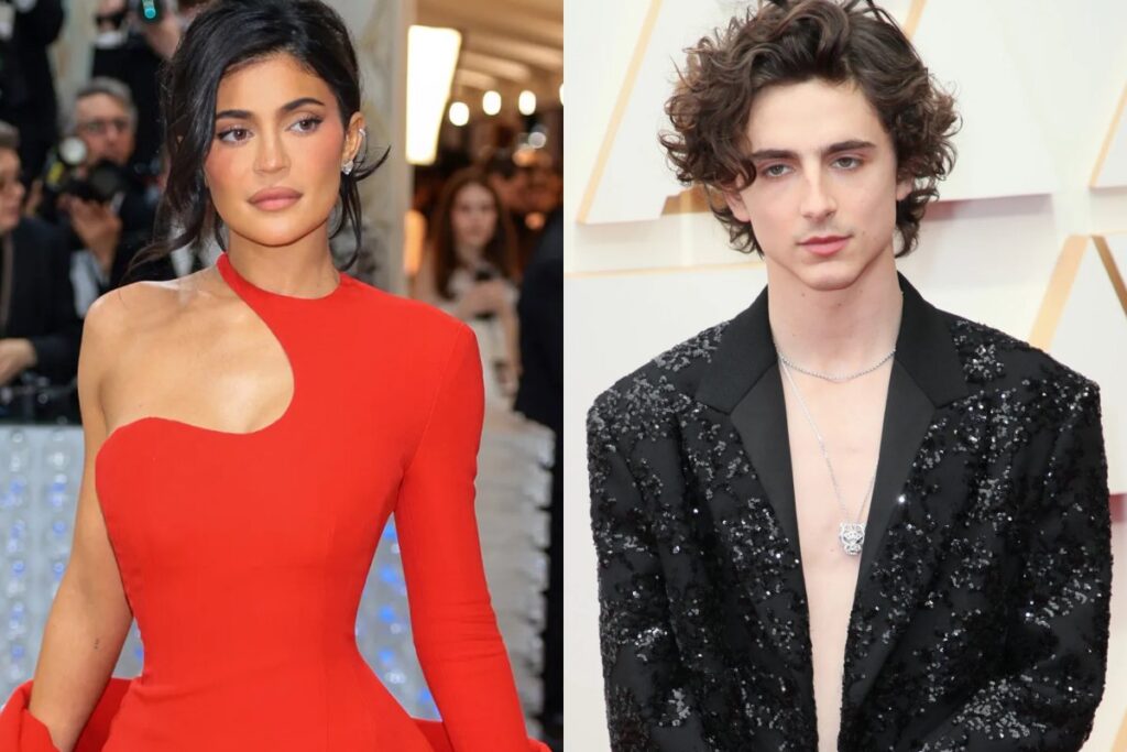 Kylie Jenner and Timothée Chalamet were spotted at Paris' Fashion Week