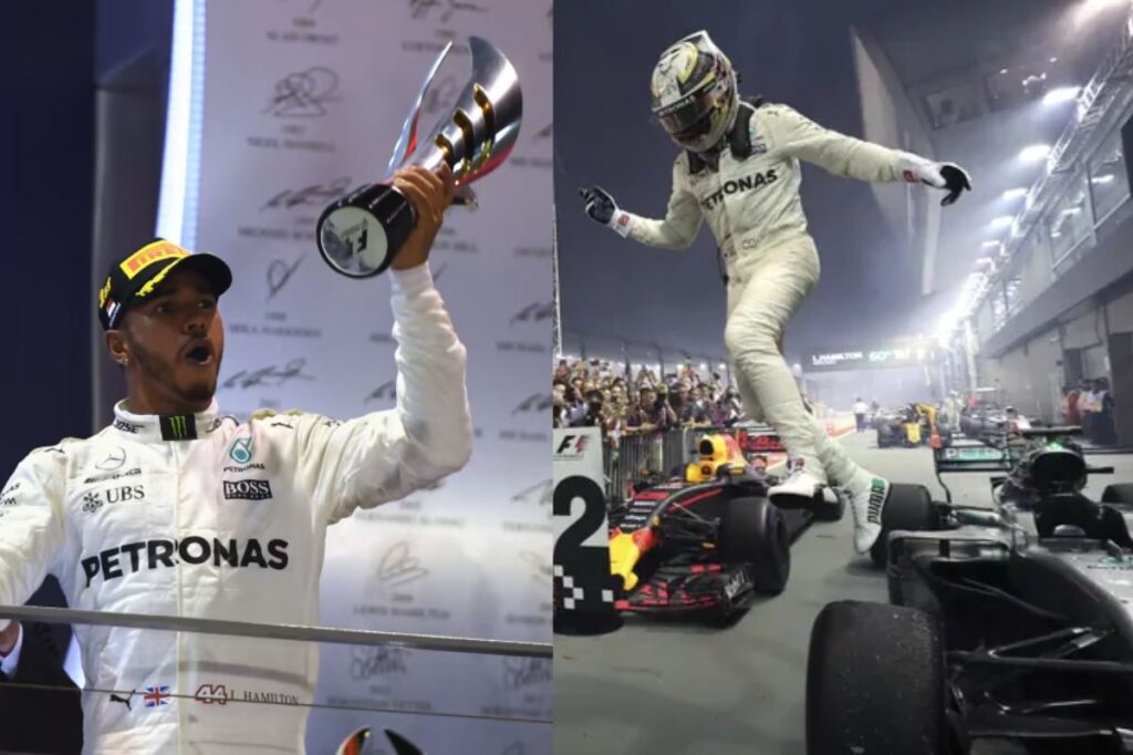 Lewis Hamilton in 3rd place: F1 World Championship standings after the Singapore GP