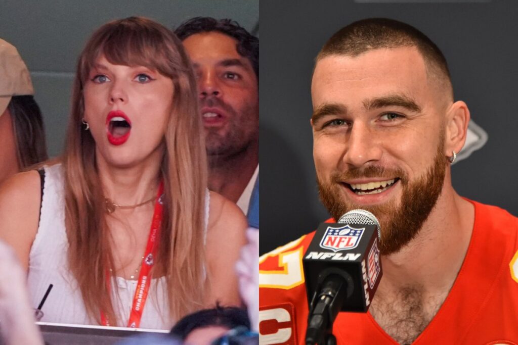 Taylor Swift is going to see her new boo in a football match in the United States, but please don't play her music!