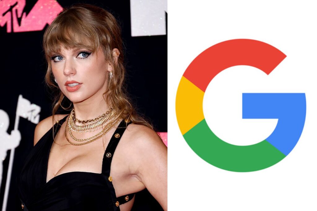 Taylor Swift reveals the unreleased songs from '1989 (Taylor's Version)' with the Google search engine