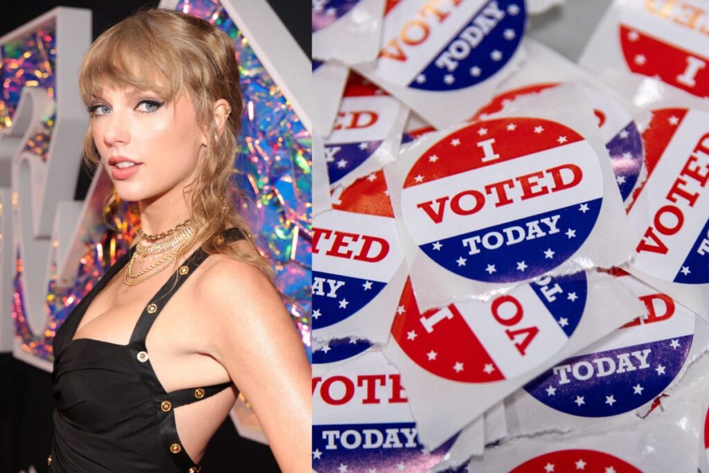 Taylor Swift tells her United States fans to vote and thousands of them heed the call, find out everything here