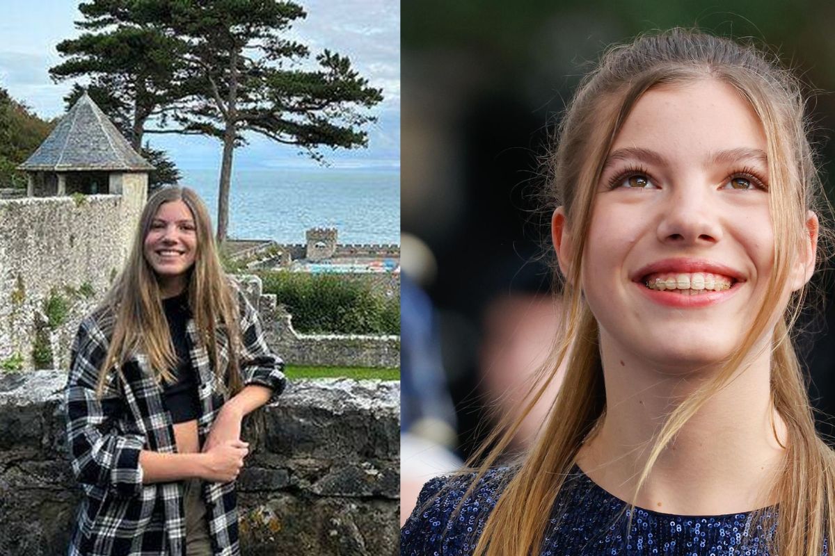 The Infanta Sofia has already lived her first great adventure at the boarding school in Wales