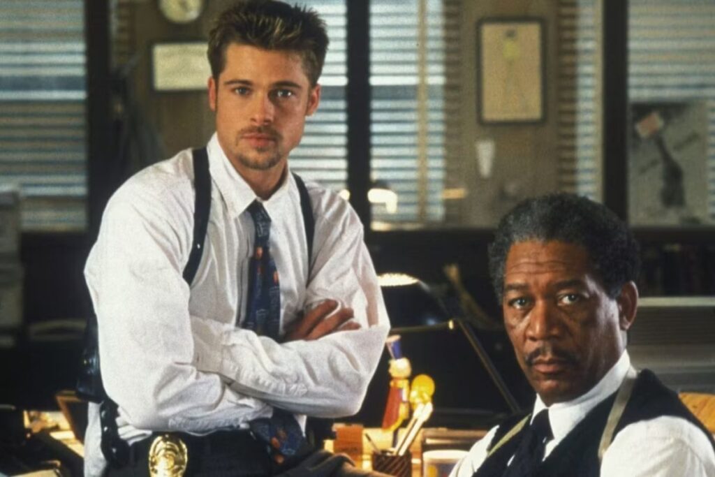 The movie starring Brad Pitt and Morgan Freeman that made an impact with its unexpected ending