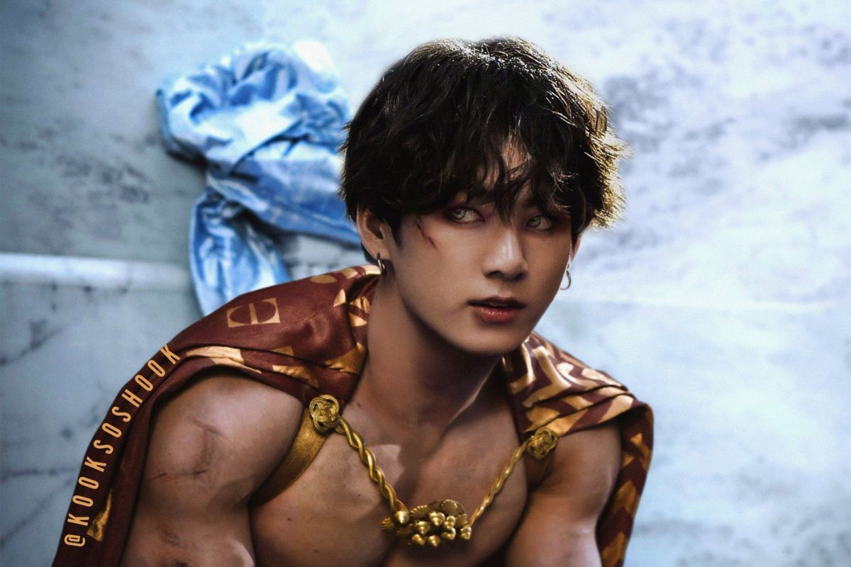 This is what Jungkook of BTS would look like if he were a Greek God