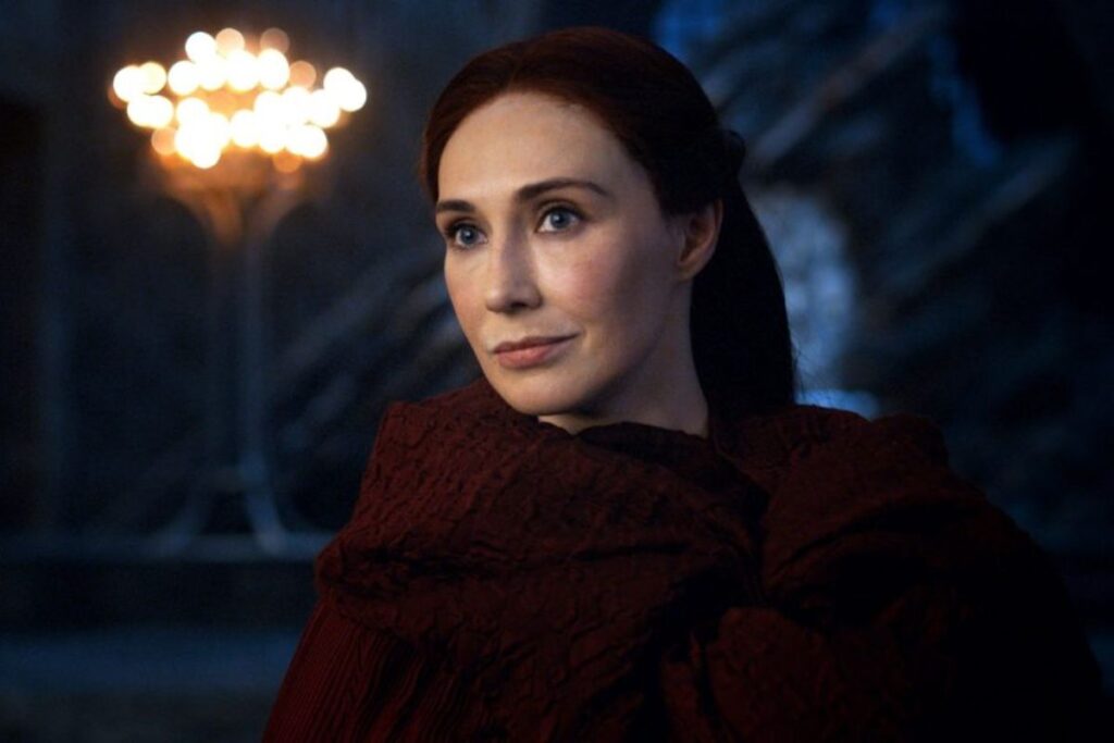 This is what Melisandre from "Game Of Thrones" looks like 12 years after the series premiered melisandre
