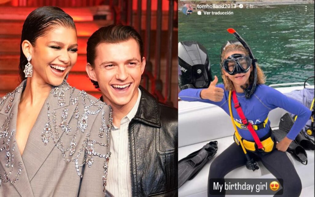 Tom Holland congratulates Zendaya on her birthday with terrible photo